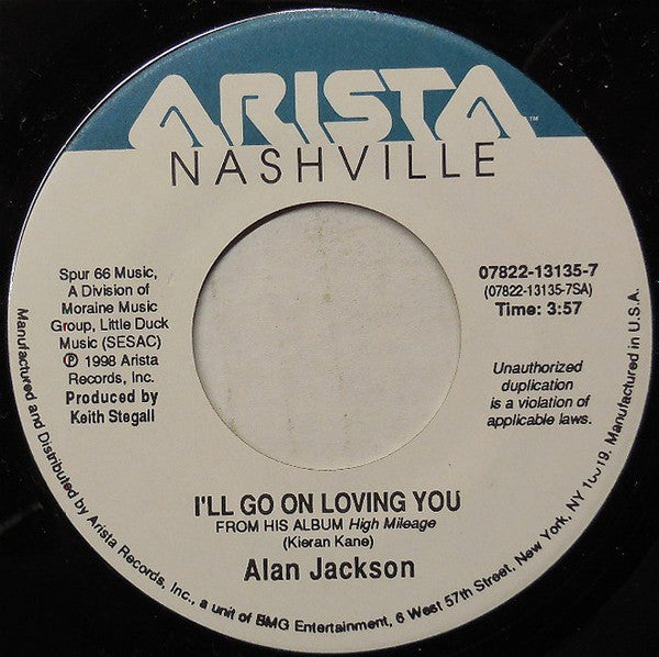 I'll Go On Loving You/ Chattahoochie