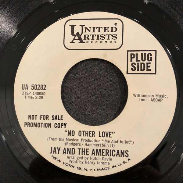 No Other Love/ No, I Don't Know Her