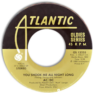You Shook Me All Night Long / Back In Black