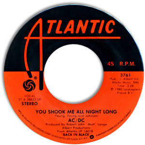 You Shook Me All Night Long/ Have A Drink On Me