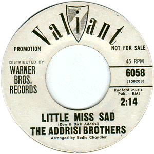 Little Miss Sad/ C'mon Home Baby