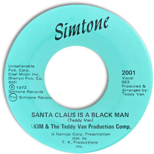 Santa Claus Is A Black Man/ A Natural Santa
