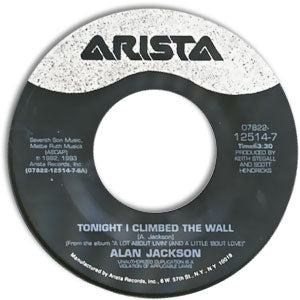 Tonight I Climbed The Wall/ Up To My Ears In Tears