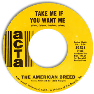 Ready, Willing and Able/ Take Me If You Want Me