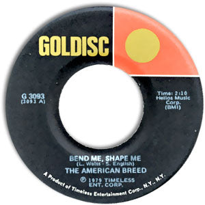 Bend Me, Shape Me / Oh How Happy