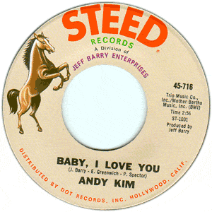 Baby I Love You/ Gee Girl