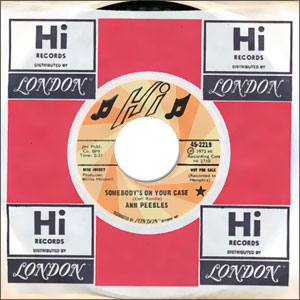 Somebody's On Your Case/ I've Been There Before