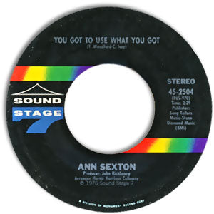 I'm His Wife (You're Just A Friend)/ You Got To Use What You Got