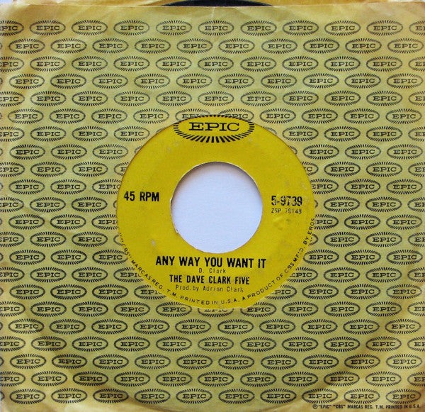 Any Way You Want It/ Crying Over You