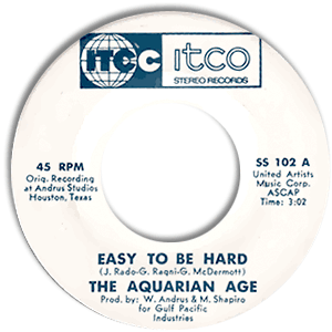 Easy To Be Hard/ When You Were Here