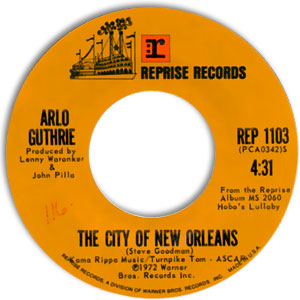 City Of New Orleans/ Days Are Short