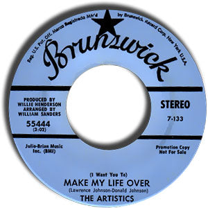 (I Want You To) Make My Life Over