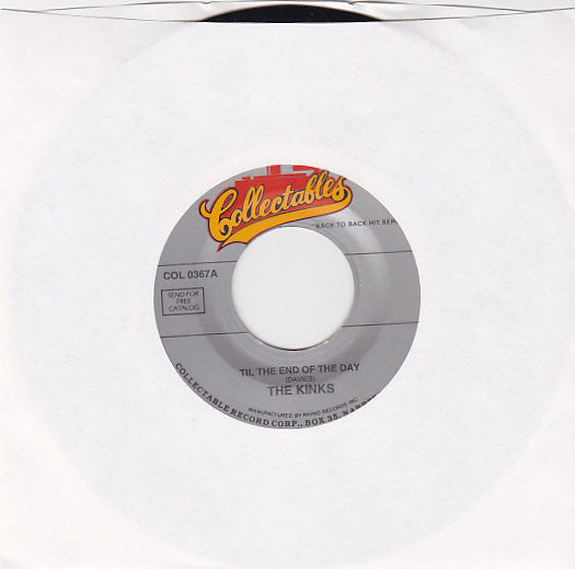 Til The End Of The Day/ Sunny Afternoon