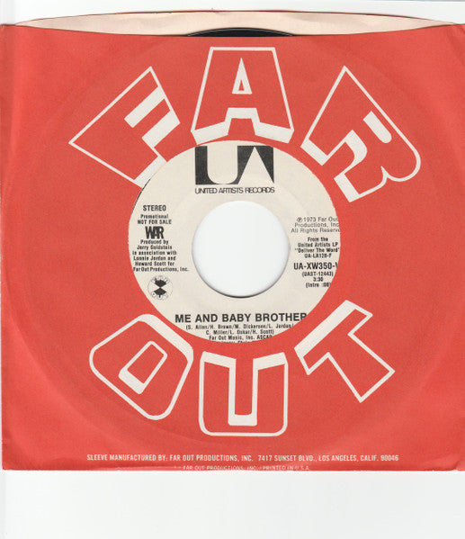 Me And Baby Brother/ In Your Eyes