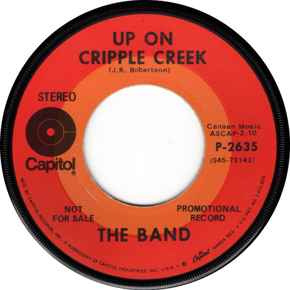 Up on Cripple Creek/ The Night They Drove Old Dixie Down