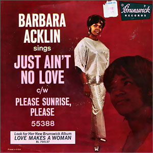 Just Ain't No Love/ Please Sunrise, Please