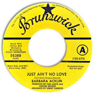 Just Ain't No Love/ Please Sunrise, Please