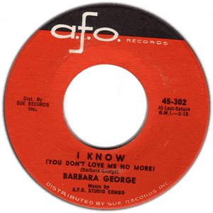 I Know (You Don't Love Me No More)/ Love (Is Just A Chance You Take)