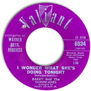 I Wonder What She's Doing Tonight/ Don't Go