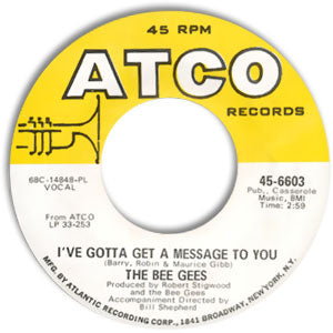 I've Gotta Get A Message To You/ Kitty Can