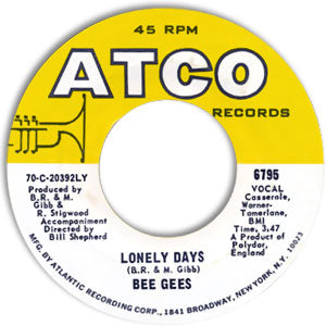 Lonely Days/ Man For All Seasons