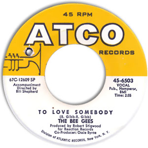 To Love Somebody/ Close Another Door