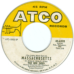 (The Lights Went Out In) Massachusetts/ Sir Geoffrey Saved The World