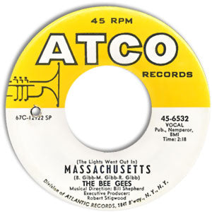 (The Lights Went Out In) Massachusetts/ Sir Geoffrey Saved The World