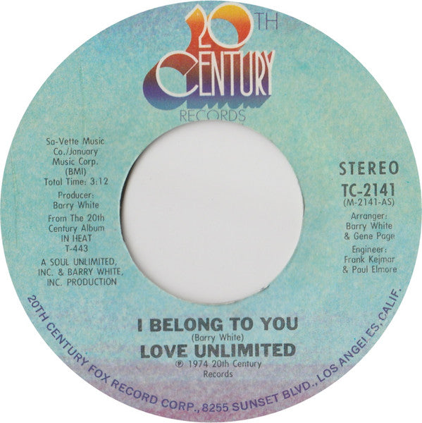 I Belong To You/ And Only You