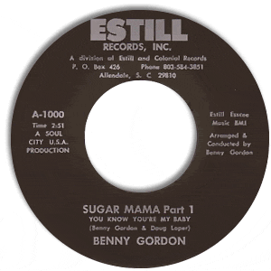 Sugar Mama (You Know You're My Baby) Part 1/ Part 2