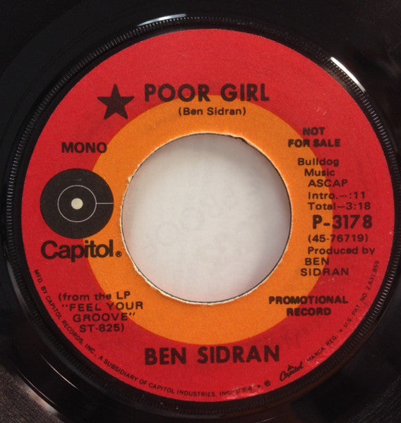 Poor Girl/ Feel Your Groove