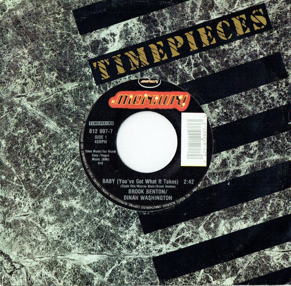 Baby (You've Got What It Takes) / A Rockin' Good Way (To Mess Around And Fall In Love)