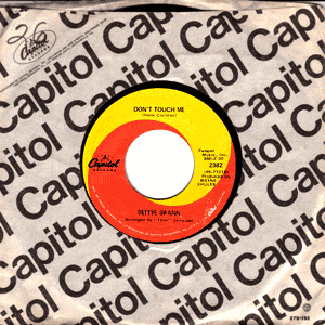 Don't Touch Me/ (My Heart Is) Closed for the Season