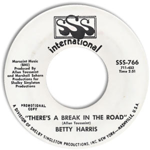 There's A Break In The Road