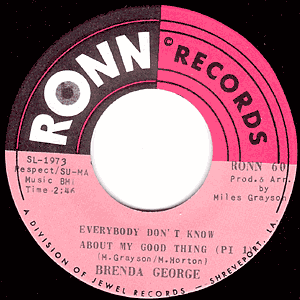 Everybody Don't Know About My Good Thing, Pt.1