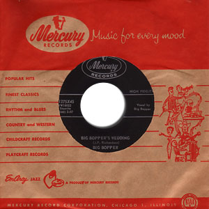 Big Bopper's Wedding/ Little Red Riding Hood