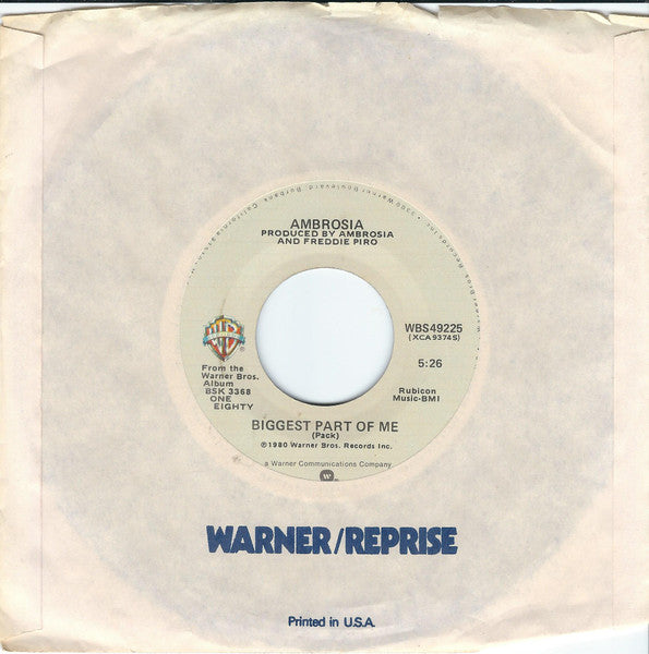 Biggest Part Of Me/ Livin' On My Own