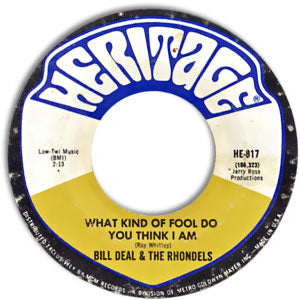 What Kind Of Fool Do You Think I Am/ Are You Ready For This