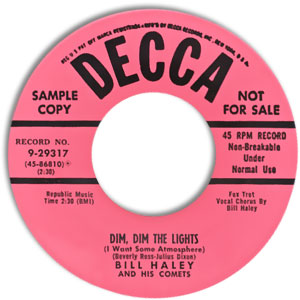 Dim, Dim The Lights (I Want Some Atmosphere)/ Happy Baby