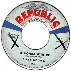 Be Honest With Me/ The Last Letter