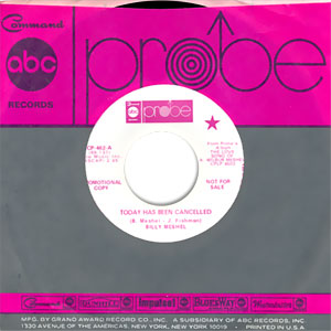 Today Has Been Cancelled/ That's What Sends Men To The Bowery