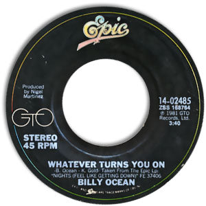 Another Day Won't Matter/ Whatever Turns You On