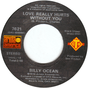 Love Really Hurts Without You/ You're Running Outta Fools