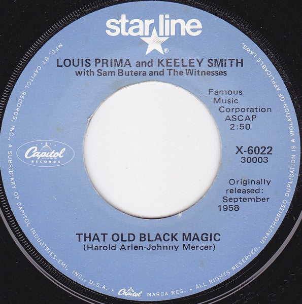 That Old Black Magic/ I Wish You Love