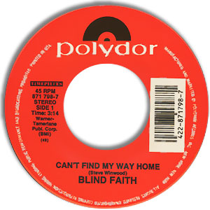 Can't Find My Way Home/ Presence of the Lord