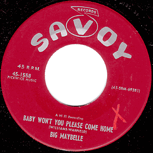 Baby Won't You Please Come Home/Say It Isn't So