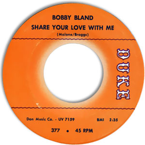 Share Your Love With Me/ After It's Too Late