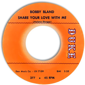 Share Your Love With Me/ After It's Too Late