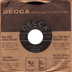 My Special Angel/ Standing At The End Of My World