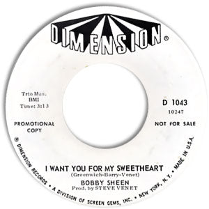 I Want You For My Sweetheart/ My Shoes Keep Walking Back To You